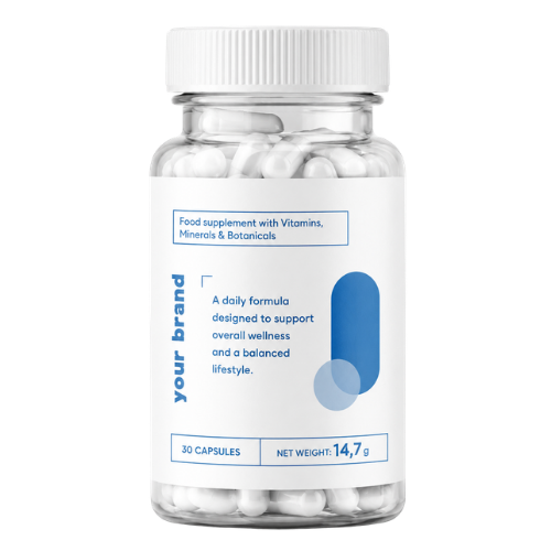 Private label capsule bottle