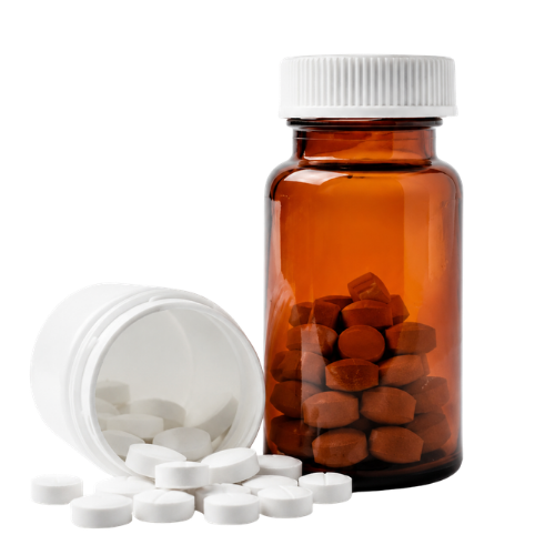 Private label tablets bottle